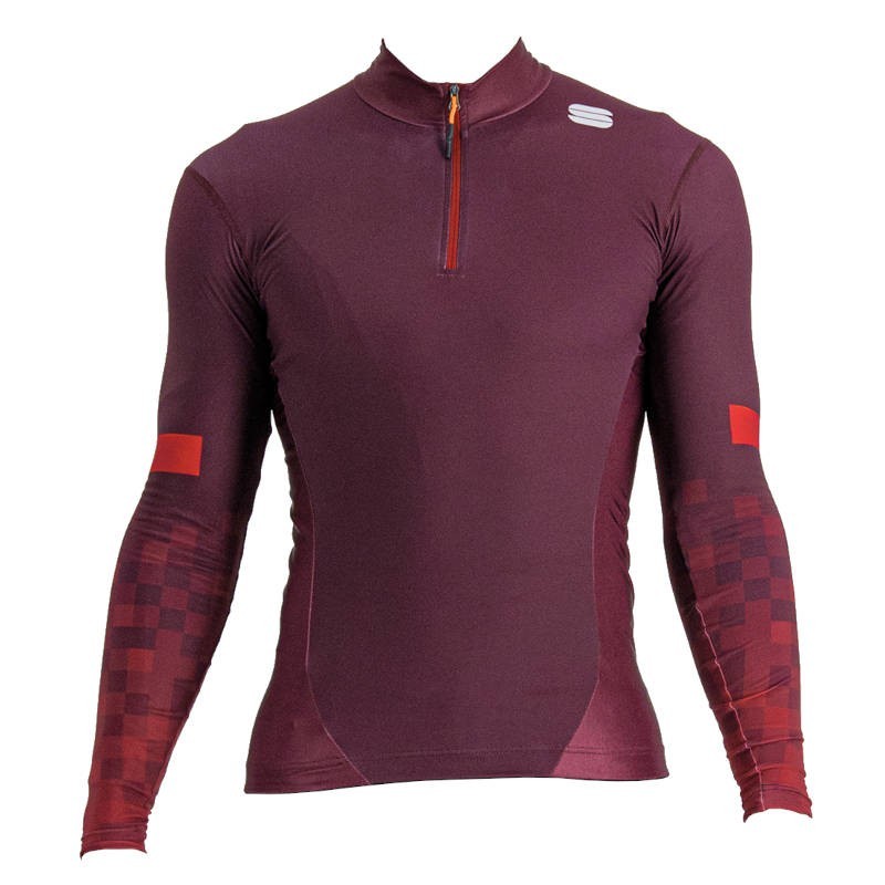 Sportful Squadra Race Jersey rødvin / rød rumba Sportful Squadra Race Jersey rødvin / rød rumba